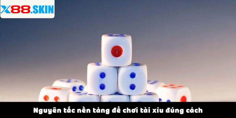 Nguyên tắc nền tảng để chơi tài xỉu đúng cách